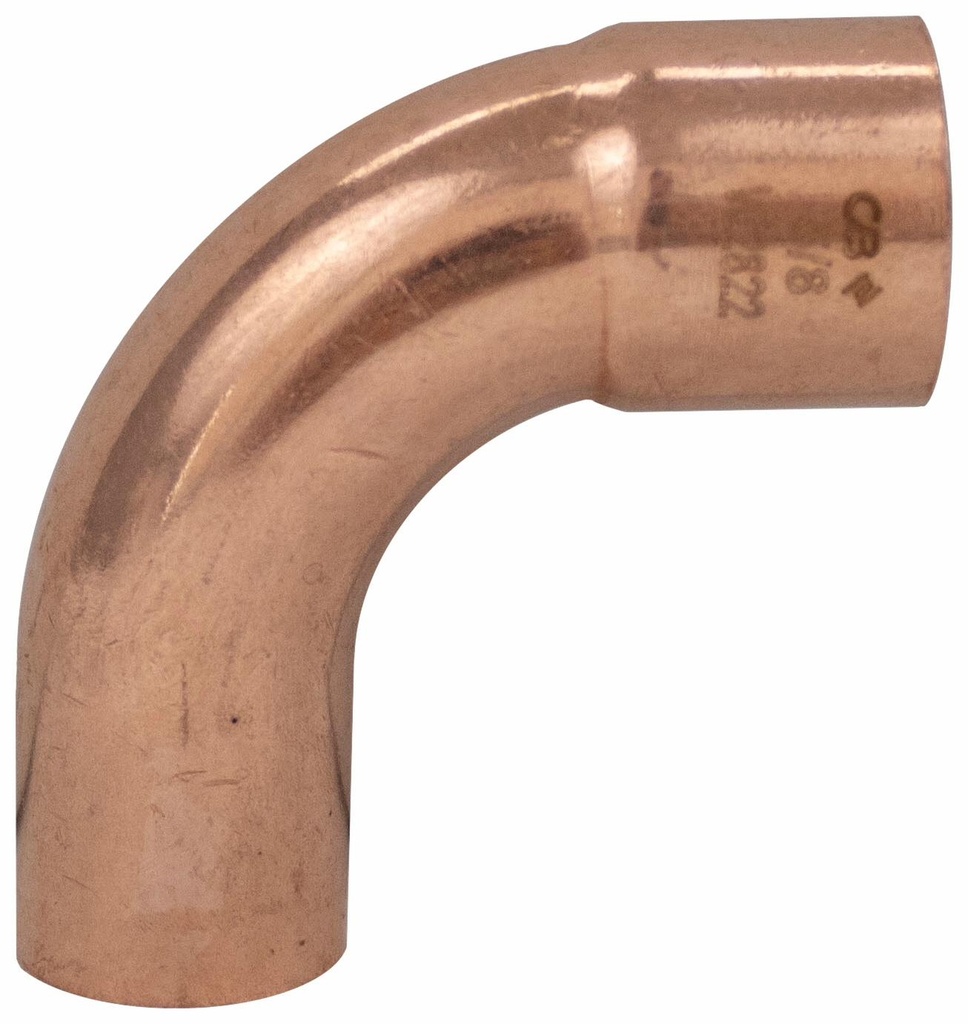 1-1/8OD 1"NOM CXC WROT L RADIUS 90