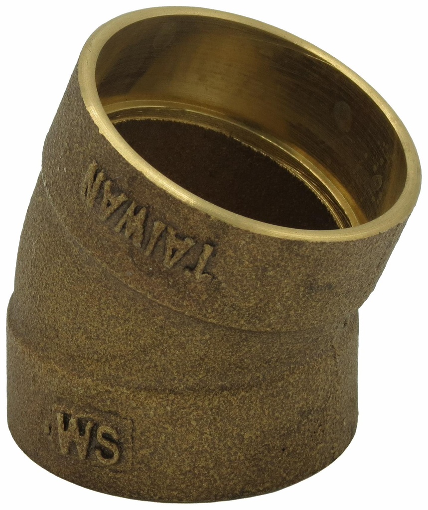 2 CXC DWV 22-1/2° ELBOW