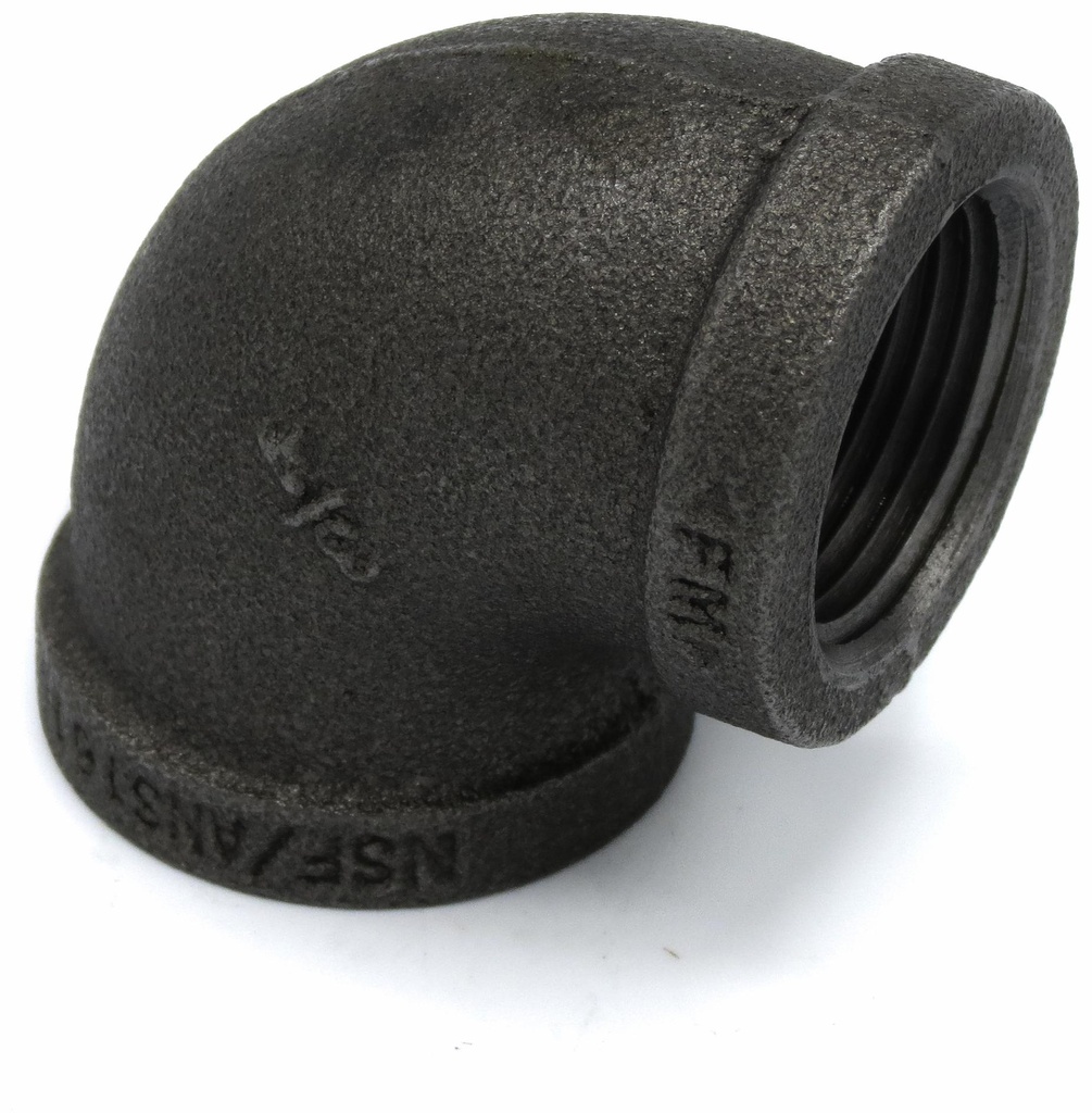 3/8               STD.BLK.90 ELBOW