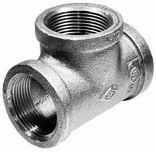 3/8              STD GALV  TEE