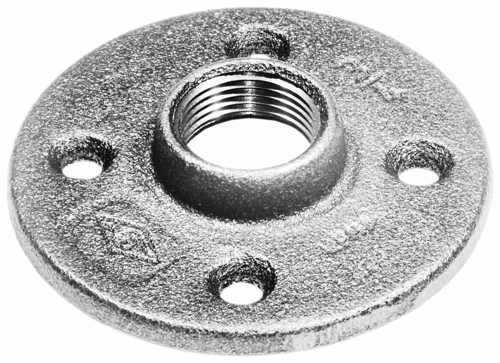 1/2              STD GALV FLOOR FLG