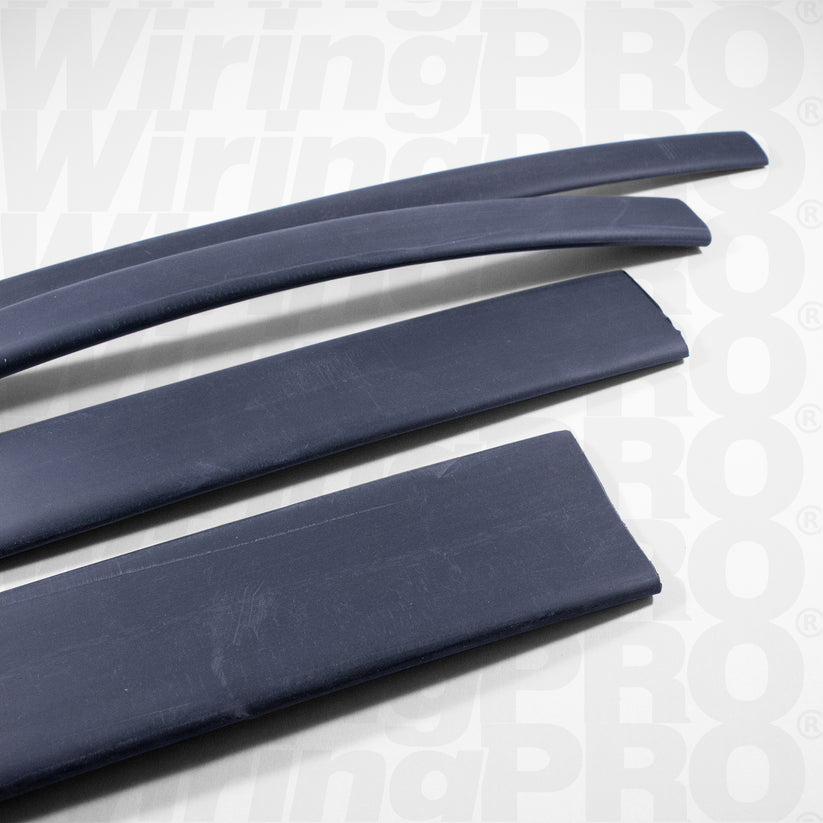 3/16" Single Wall Shrink Tubing (SWT) - 6" Black