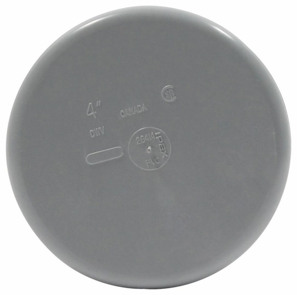 4" PVC DWV CAP HUB SYSTEM 15