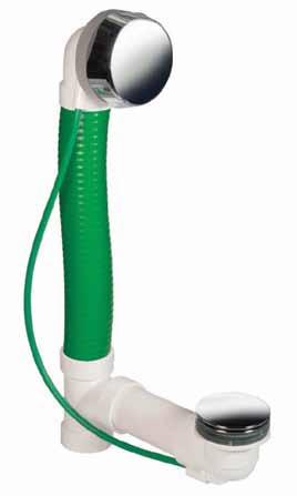 Innovator Cable Waste & Overflow Half Kit - 34" Cable