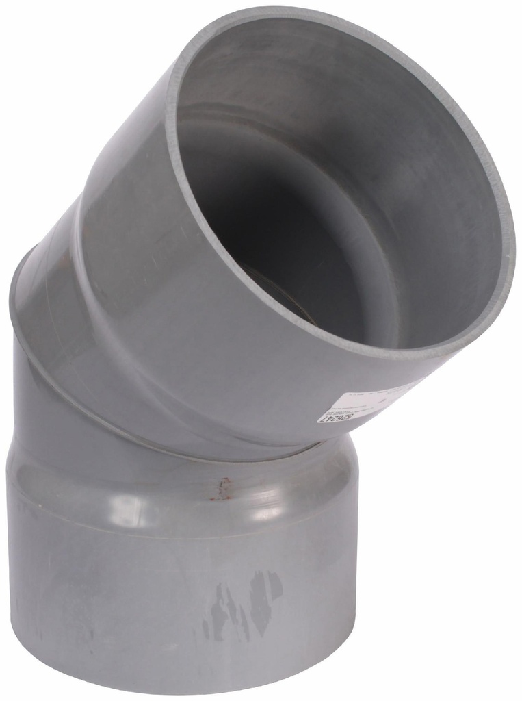 10"x45D PVC DWV ELBOW HxH SYSTEM XFR