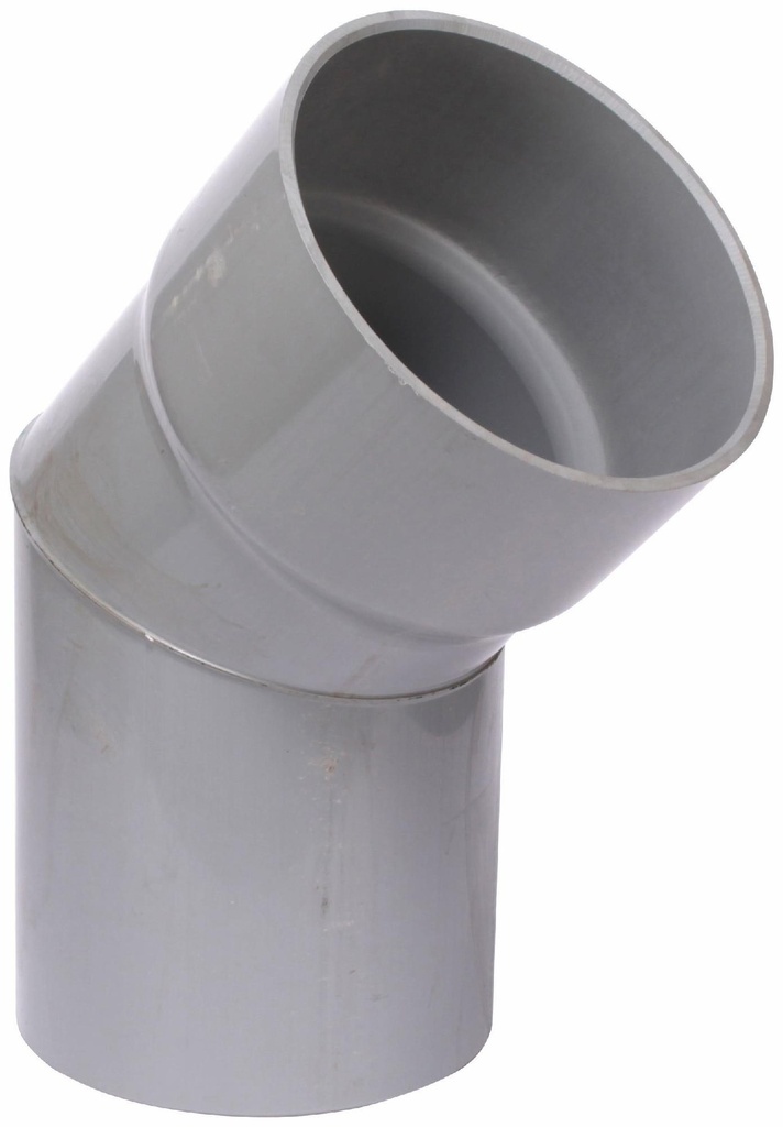 10"x45D PVC DWV SHORT TURN ELBOW SPxH SYSTEM XFR