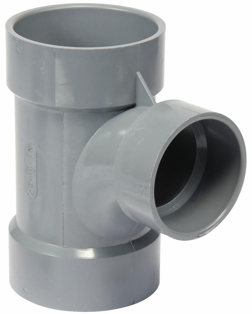 4"x3" PVC DWV SAN TEE HxHxH SYSTEM XFR