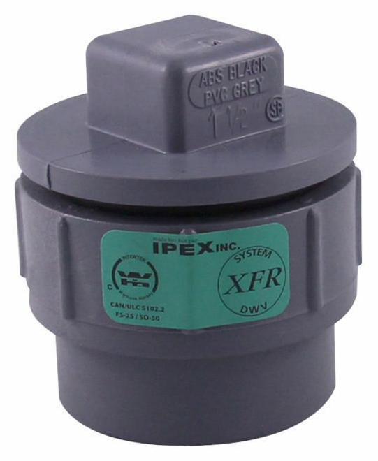 1 1/2" PVC DWV FTG C/O W/ PLUG SPxGSKT PLUG SYSTEM XFR
