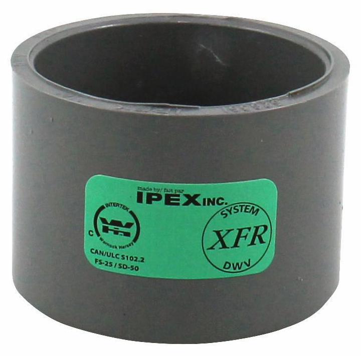 1 1/2" PVC DWV COUPLING HxH SYSTEM XFR