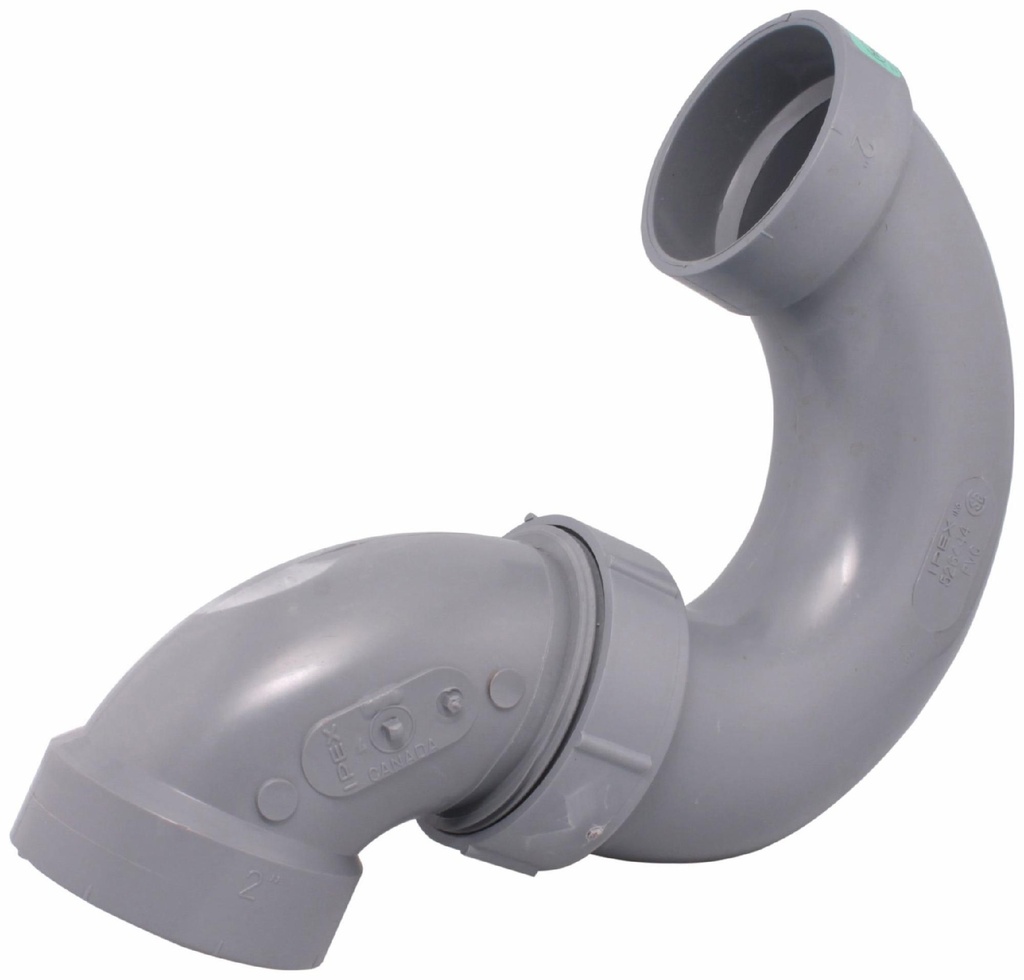 2" PVC DWV P TRAP UNION HxH SYSTEM XFR