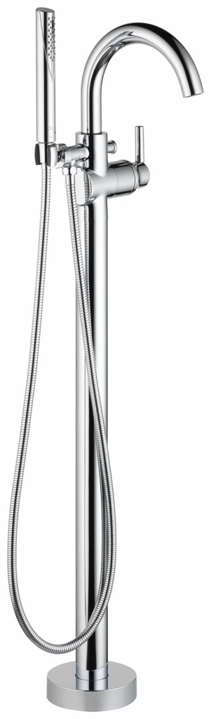 Trinsic Floor Mount Freestanding Tub Filler Trim