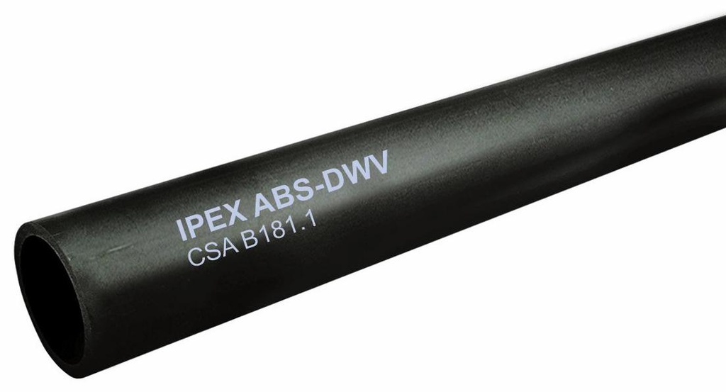 1-1/2  X 12  ABS-DWV CSA PIPE