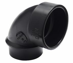 1-1/2 SHORT ABS STREET 90 ELBOW