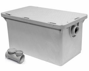 PP 25GPM 2" GI HUB GRAY ENDURA