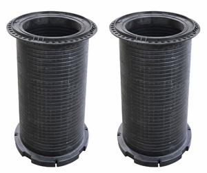 2 PIECE XL 35" RISER SET