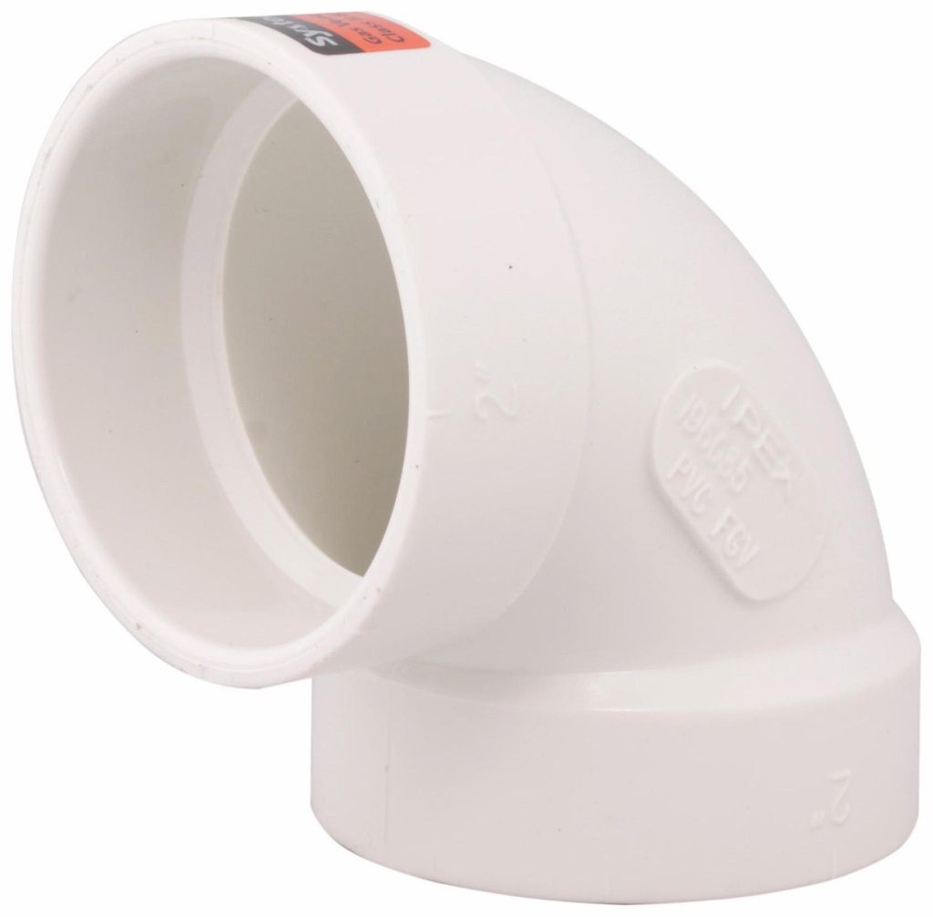 2"x90D PVC FGV ELBOW HxH SYSTEM 636