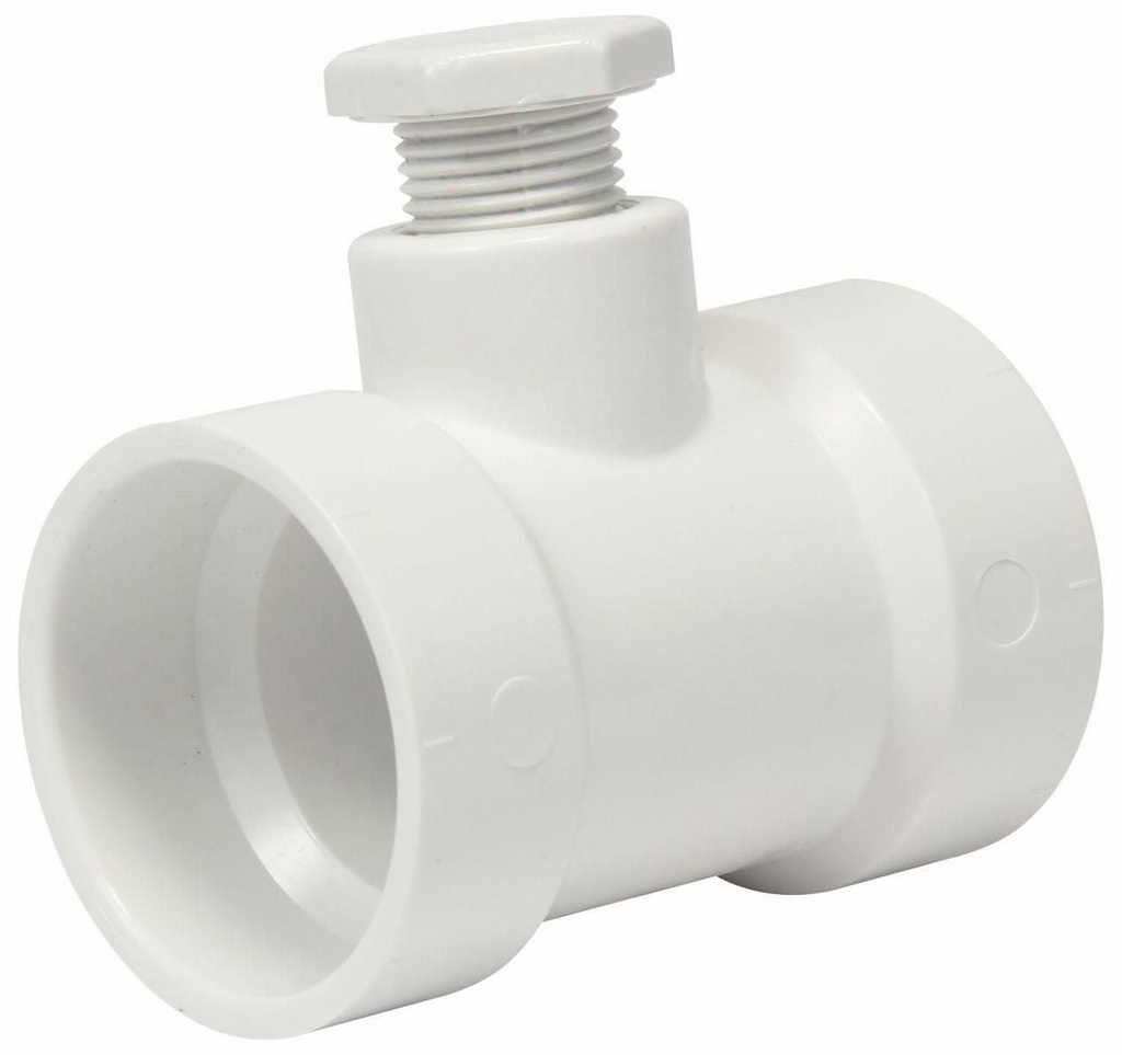3"x3"x1/2" PVC FGV ACCESS TEE HxHxFPT SYSTEM 636