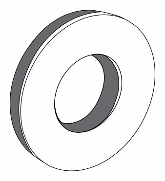 2" CPVC FACE PLATE ASSEMBLY - ROUND SYSTEM 636