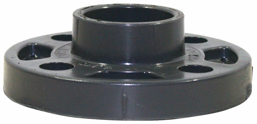 2 1/2" PVC SCH80 ONE PIECE FLANGE SOC XIRTEC PVC