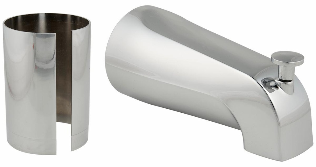 Tub Spout with Diverter and Extension