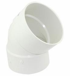 3 PVC SEWER 45 ELBOW