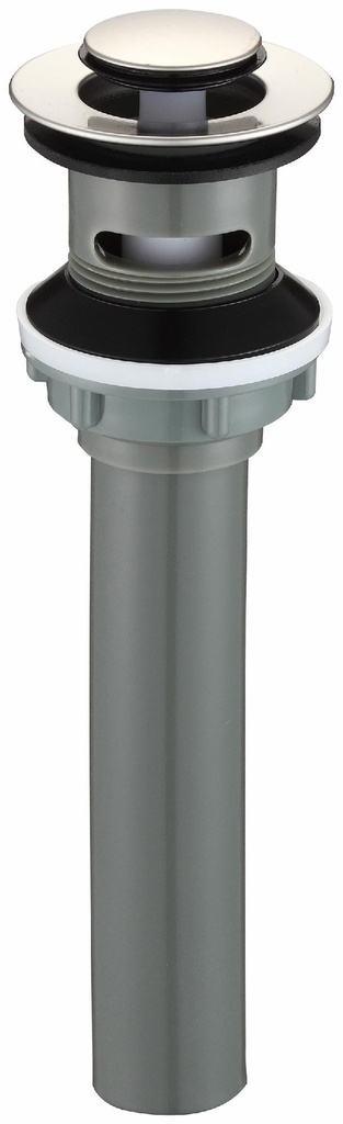 2-Piece Plastic Presto Pop-Up Bathroom Sink Drain with Overflow