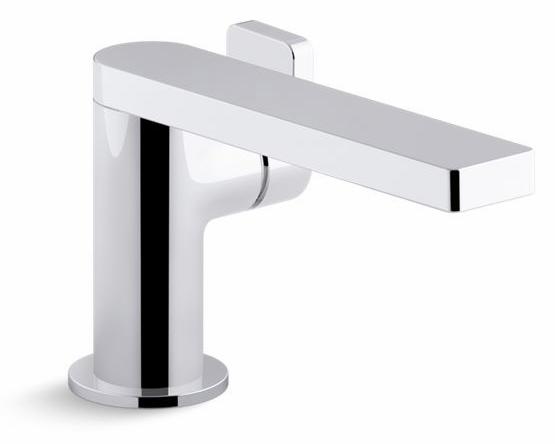 Composed Single Hole Bathroom Faucet with Lever Handle