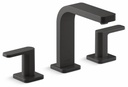 Parallel Widespread Bathroom Faucet with Lever Handles