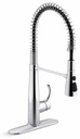 Simplice Semi-Professional Kitchen Faucet with Spring Pulldown Spray