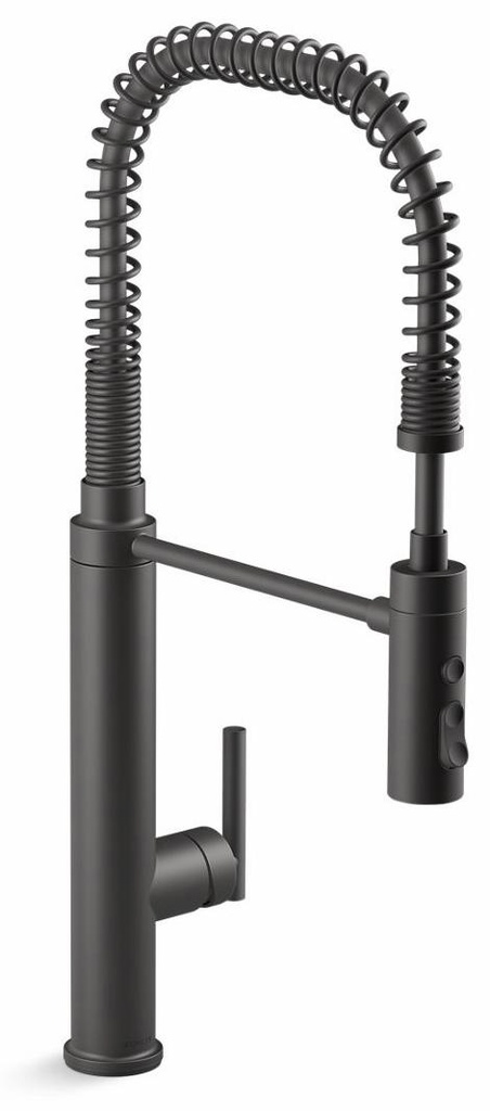 Purist Semi-Professional Kitchen Faucet with Spring Pulldown Spray