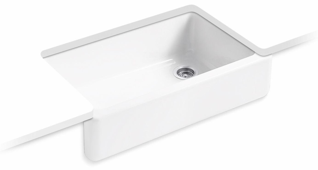 Whitehaven 35-3/4" 1 Bowl Undermount Farmhouse Kitchen Sink