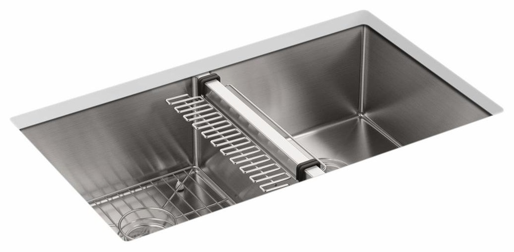 Strive 32" 2 Bowl Undermount Kitchen Sink