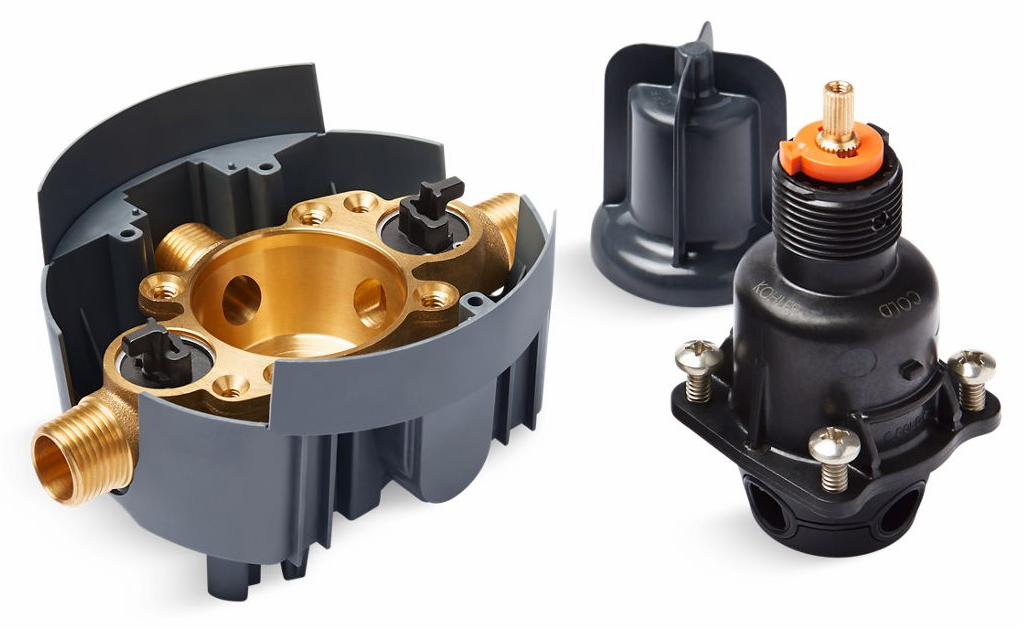 Rite-Temp Pressure Balance Valve with Stops - Copper Connections