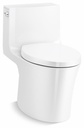 Veil 1-Piece Elongated Dual Flush Toilet with Skirted Trapway