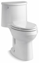 Adair Comfort Height 1-Piece Elongated 1.28 GPF Toilet with Quiet-Close Seat