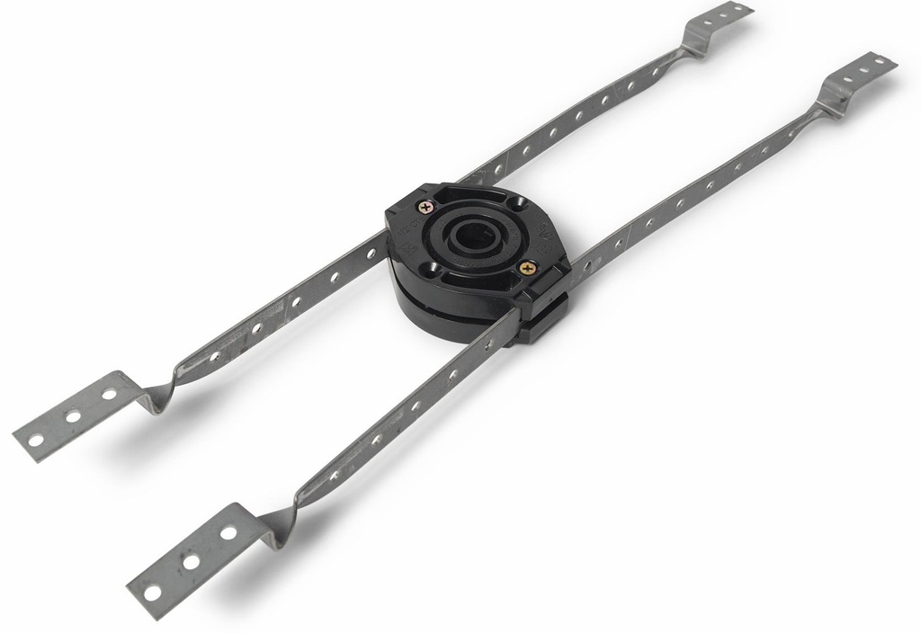 STRONG ARM W/SHWR WALLNUT