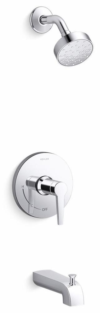 Pitch Rite-Temp Tub and Shower Trim