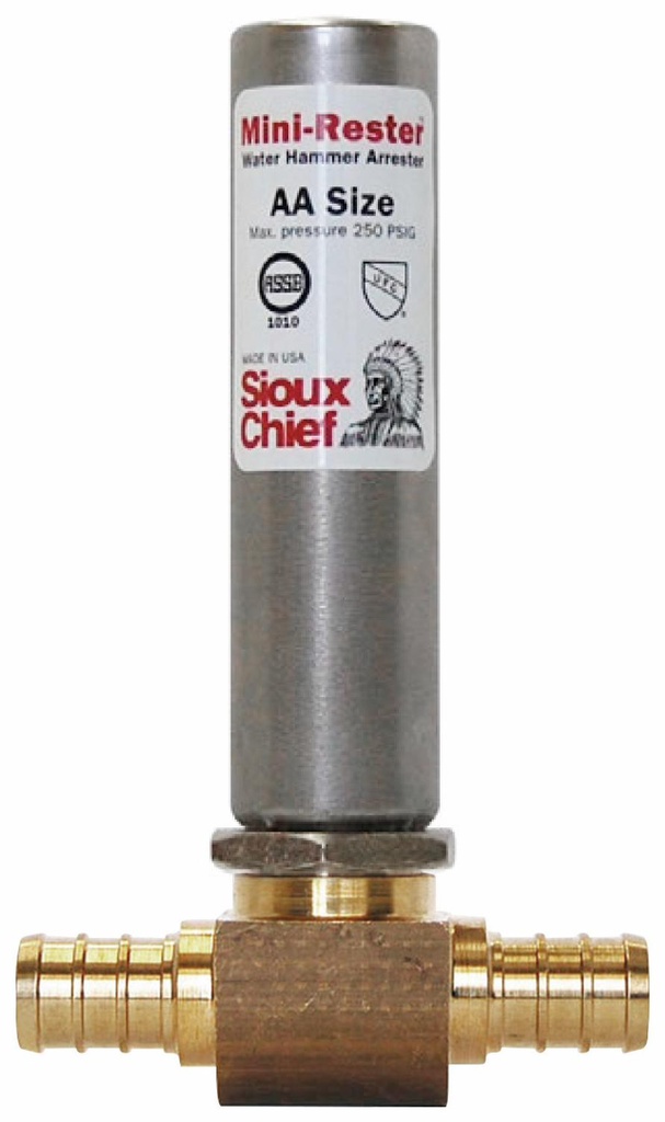 MINI-RESTER 1/2F1807 PEX TEE NL BLK