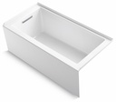 Underscore Rectangle 60" x 30" Alcove Bath with Integral Apron/Flange and LH Drain