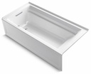 Archer 72" X 36" Alcove Bathtub with Integral Apron and LH Drain