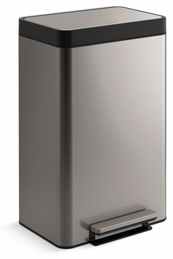 Dual Compartment Step Trash Can