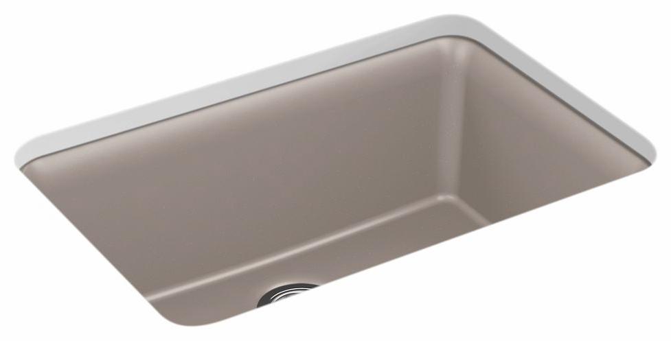 Cairn 27-1/2" 1 Bowl Neoroc Undermount Sink with Rack