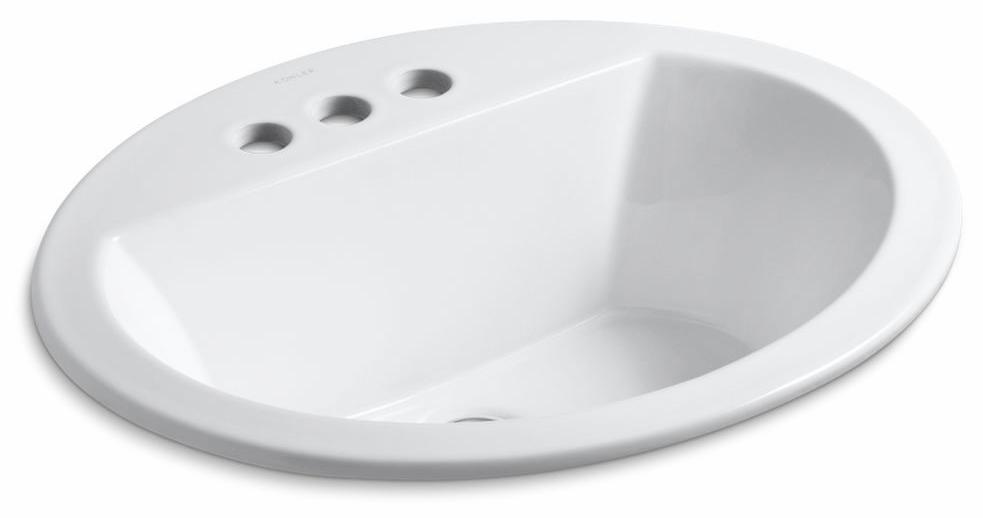 Bryant Centerset Drop-In Bathroom Sink