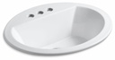 Bryant Centerset Drop-In Bathroom Sink