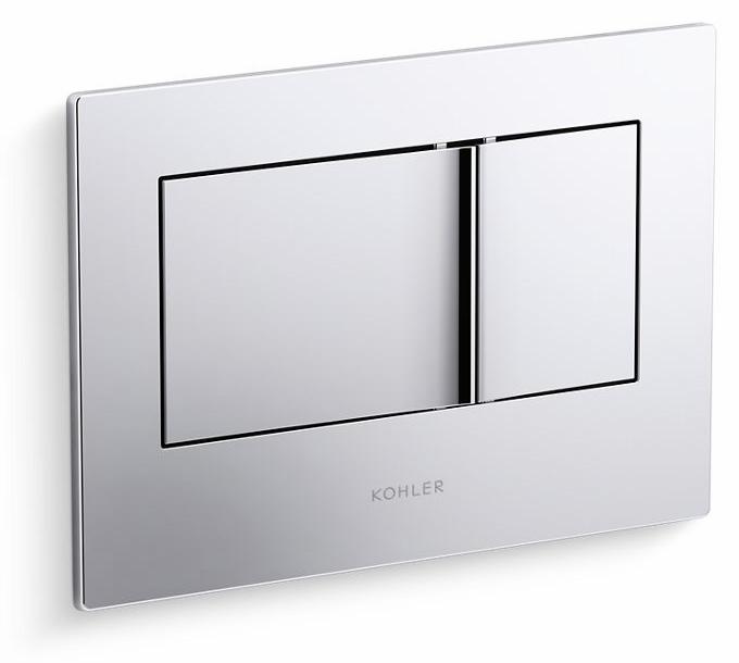 Bevel Actuator Flush Plate for 2" x 4" In-Wall Carrier