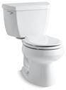 Wellworth Classic 2-Piece Round Front 1.28 GPF Toilet (less seat)