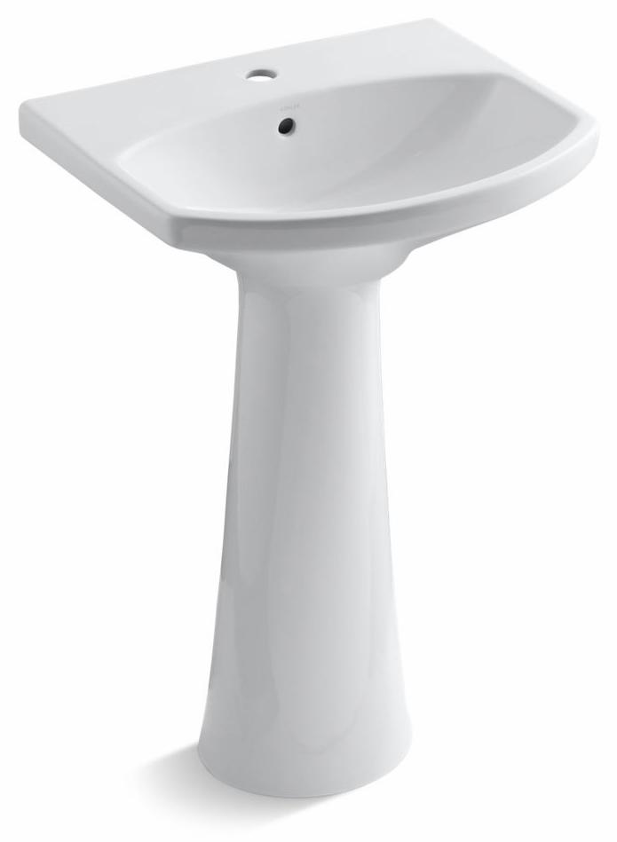 Cimarron Single Hole Pedestal Bathroom Sink