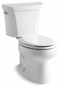 Wellworth 2-Piece Elongated Dual Flush Toilet (less seat)