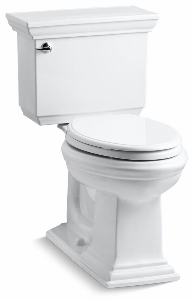 Memoirs Stately Comfort Height 2-Piece Elongated 1.6 GPF Toilet (Less Seat)