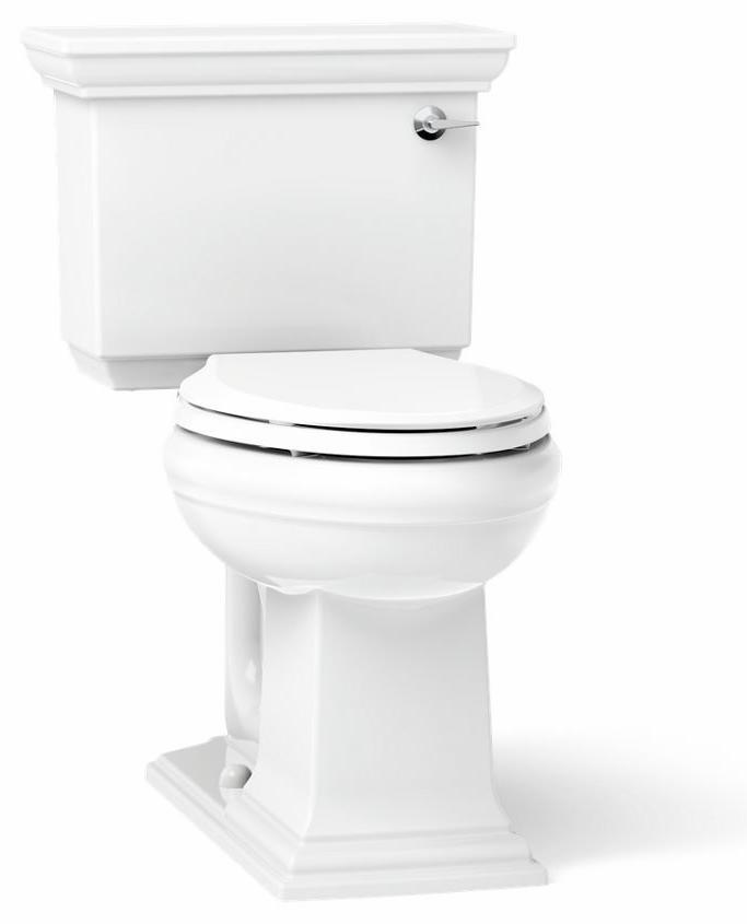 Memoirs Stately 2-Piece Elongated 1.28 GPF Toilet (less seat)